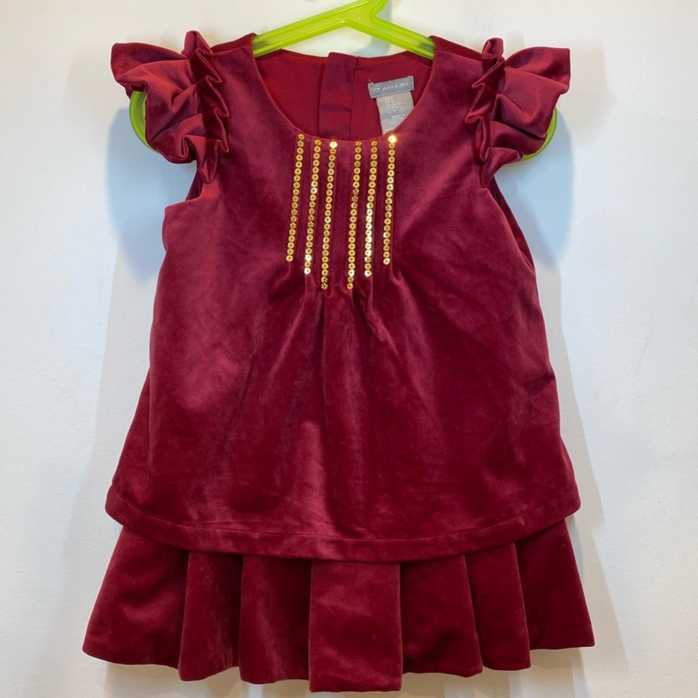 Tahari girls holiday dress - (Size 5)
